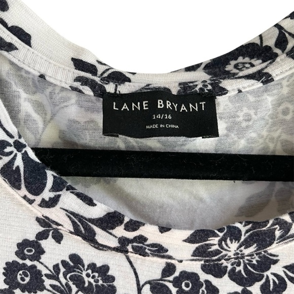 Lane Bryant Modern Slub Swing Perfect Sleeve Straight-Hem Tee - Picture 4 of 7